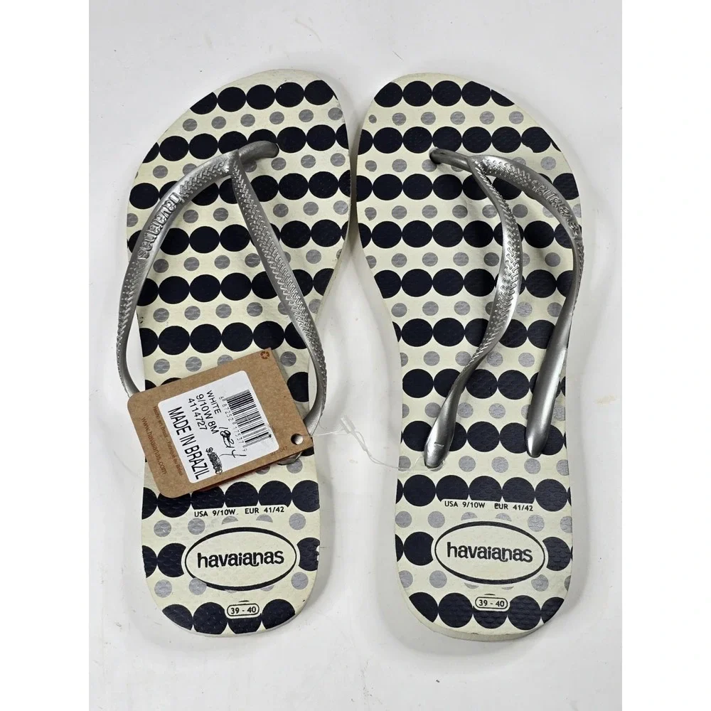 Havaianas Unisex Top Flip Flop Sandal Women's Size 9/10‎ Men's Size 8 Beach
